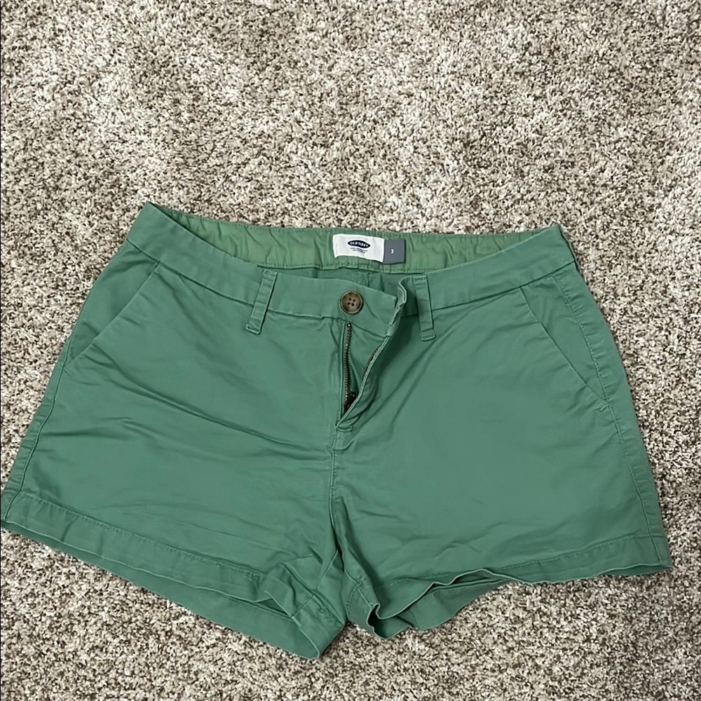 Green Women's Shorts